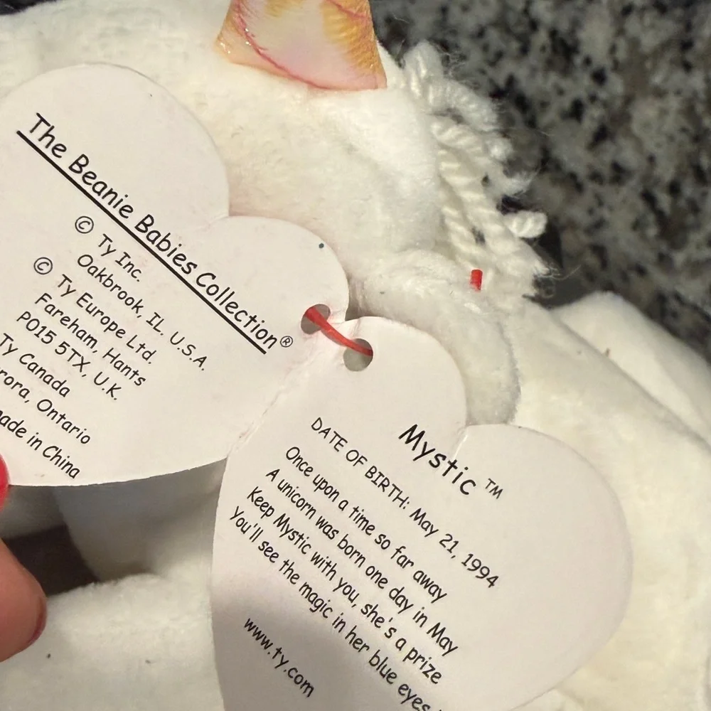 VTG TY‎ Beanie Babies Bundle of 5 Collectible 1994-2000 Retired Rare Error date